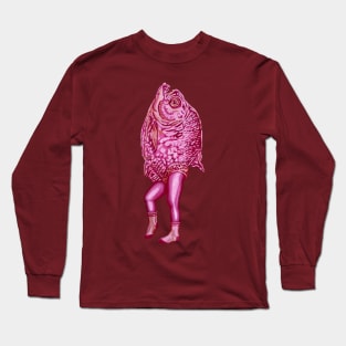 Reverse Mermaid Long Sleeve T-Shirt